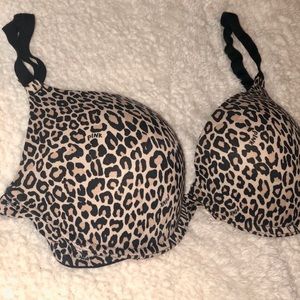 Victoria’s Secret PINK Cheetah Print Push-Up Bra